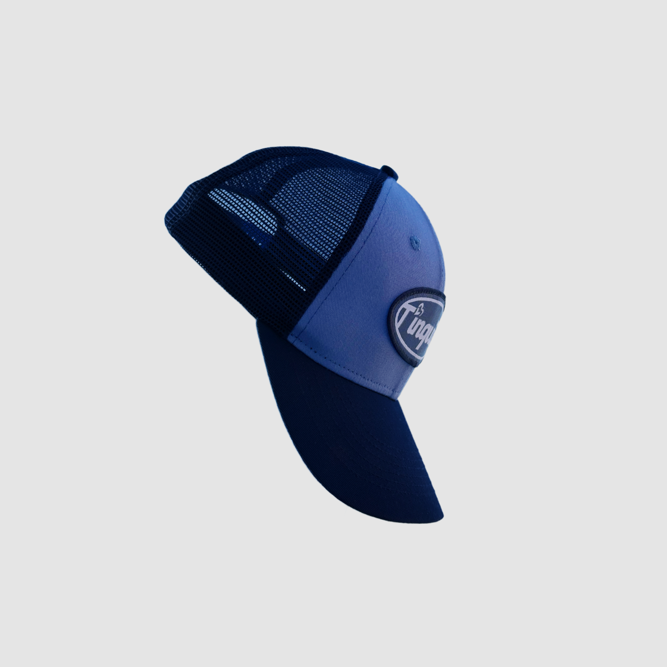 T'inquiète Antwerp cap blauw met geborduurd logo