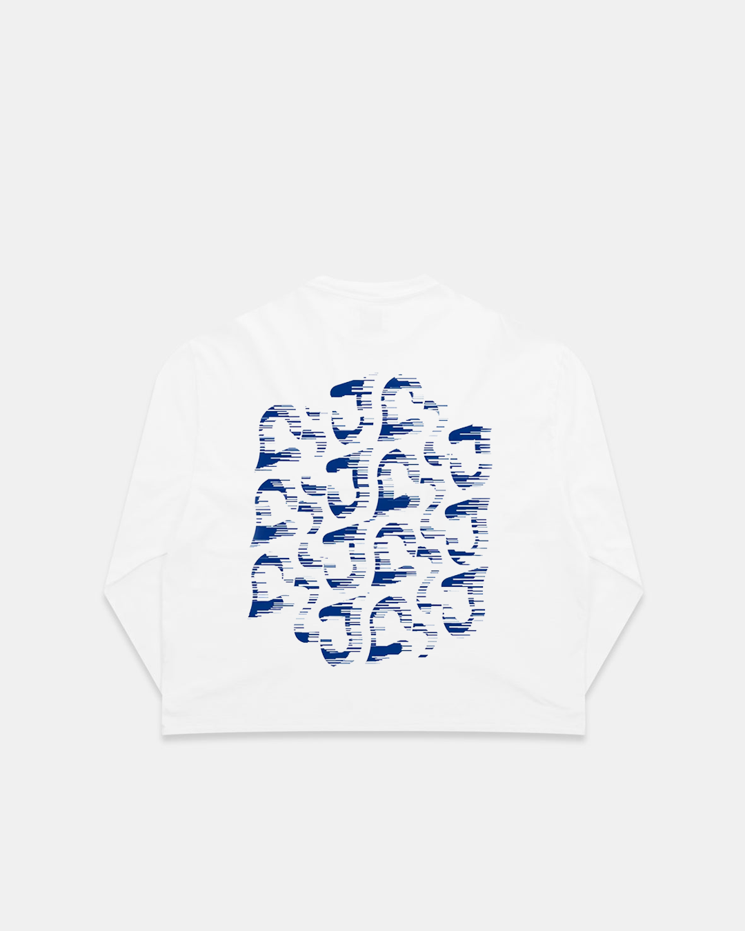 Hearts Longsleeve - White/Blue