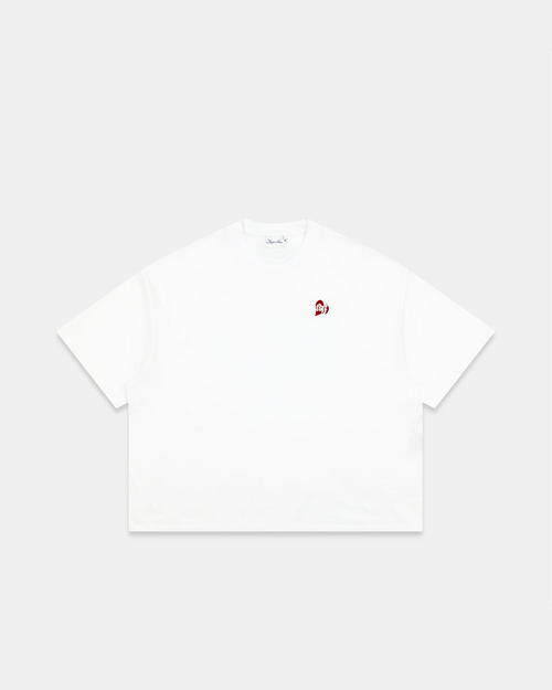 Love Tee - White/Red