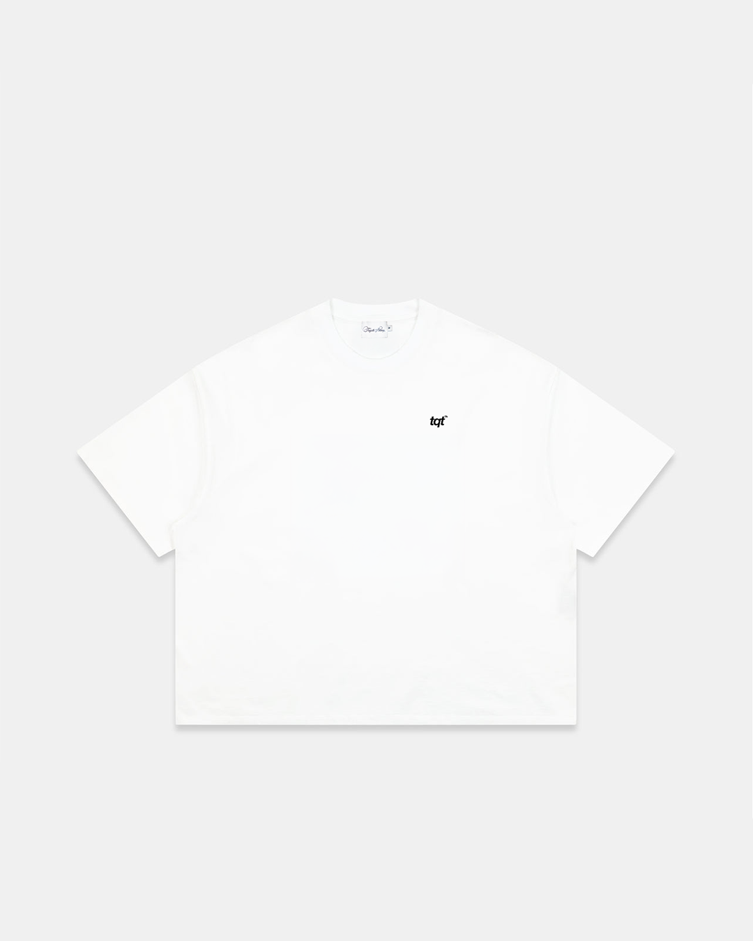 White Time Tee - White/Black
