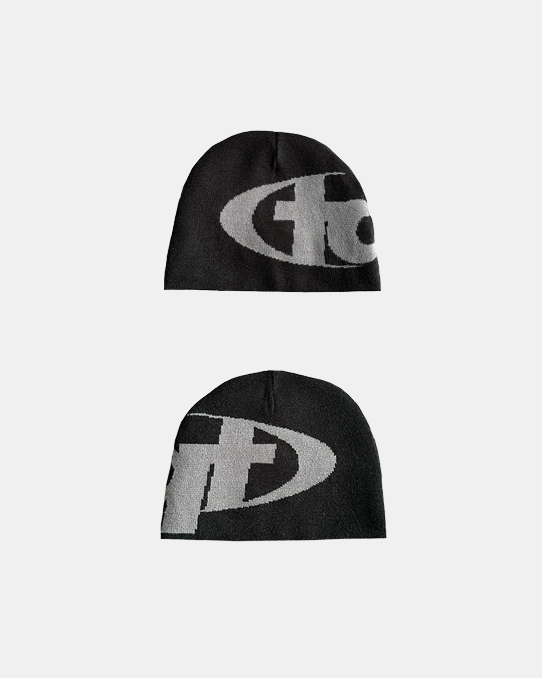 Reversible Beanie - Black / Blue